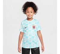 Norway Academy Pro Older Kids' Nike Dri-FIT Football Pre-Match Short-Sleeve Top - Blue - Polyester S