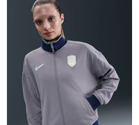 Norway Academy Pro Women's Nike Dri-FIT Football Anthem Jacket - Purple - Polyester L (UK 16-18)