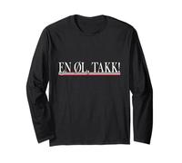 Norway - Beer Shirt En Øl, Takk Norwegian Fun Souvenir Long Sleeve T-Shirt
