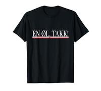 Norway - Beer Shirt En Øl, Takk Norwegian Fun Souvenir T-Shirt