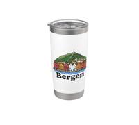 Norway Bergen Souvenir Bergen Stainless Steel Insulated Tumbler