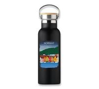 Norway Bergen Souvenir Vacation Vacuum Flask, Eco Bottle, Coffee Cup
