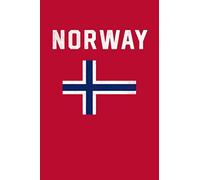 Norway - Blank Travel Journal Notebook (6X9), 100 College Ruled Blank Pages: Daily Writing Scrapbook and Diary for Norwegian Vacation or Holidays