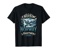 Norway Fjords Cruise 2026 Cruisin Together Norwegian Trip T-Shirt