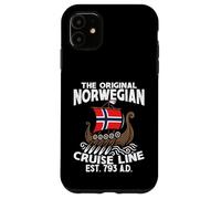 Norway Flag Boat Original Norwegian Cruise Line Case for iPhone 11