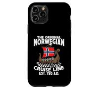 Norway Flag Boat Original Norwegian Cruise Line Case for iPhone 11 Pro