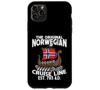 Norway Flag Boat Original Norwegian Cruise Line Case for iPhone 11 Pro Max
