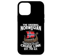 Norway Flag Boat Original Norwegian Cruise Line Case for iPhone 12 mini