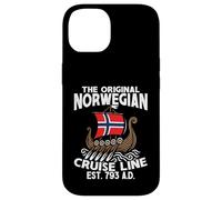 Norway Flag Boat Original Norwegian Cruise Line Case for iPhone 14