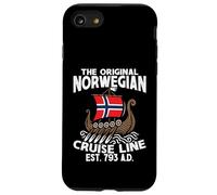 Norway Flag Boat Original Norwegian Cruise Line Case for iPhone SE (2020) / 7 / 8