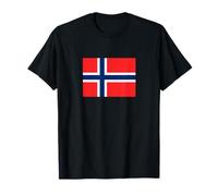 Norway Flag Cool Norge Flagg Norwegian Flags Gift Men Women T-Shirt