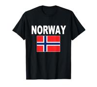 Norway Flag Cool Norge Flagg Norwegian Men Women T-Shirt