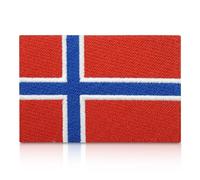 Norway Flag Iron-on Patch | Norway Flag Patch, Norwegian Flag Iron on Patches, Embroidery Patch, Ironable Patch, Badges Finally Home