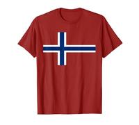 Norway Flag TShirt Norwegian Cool Norge Flags Gift Tee T-Shirt