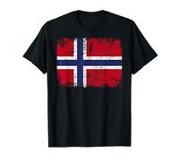 NORWAY Flag Vintage | Men Women Kids | NORWAY T-Shirt
