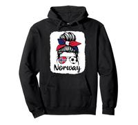 Norway Flag Women Proud Norwegian Fans Supporters Norge Pullover Hoodie