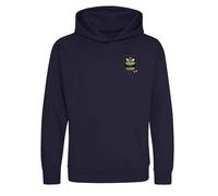 Norway Football World Cup 8-Bit Kids Hoodie - Navy / 14-15 years
