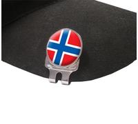 NORWAY FUSION CAP CLIP AND MAGNETIC GOLF BALL MARKER BY ASBRI GOLF