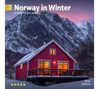 Norway in Winter 2026 Calendar: Snowy Fjords and Arctic Light