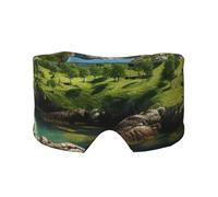 Norway Islands Print Soft Eye and Ear Muffs for Adults Sleeping Protection Cover for Travel Nap Relief