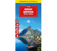 Norway Marco Polo Map: wegenkaart 1:900.000
