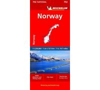 Norway - Michelin National Map 752