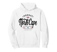 Norway North Cape Norwegian Flag Nordkapp Noreg Norge Pullover Hoodie