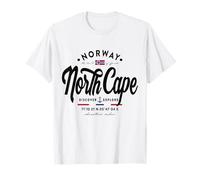 Norway North Cape Norwegian Flag Nordkapp Noreg Norge T-Shirt