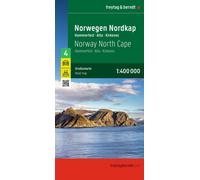 Norway North Cape Road Map : Hammerfest - Alta - Kirkenes