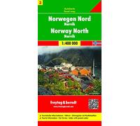 Norway North Road Map: Narvik No. 3: Toeristische wegenkaart 1:400 000: Wegenkaart Schaal 1 : 400.000 (F&B Wegenkaarten)