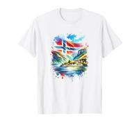 Norway Norwegian Fjords Cruise Scandinavia Men Women Kids T-Shirt