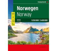Norway Road Atlas (Spiralbound) 1:250,000 & 1:400,000 scale: wegenatlas schaal 1 :2 50.000 - 1:400.000 (F&B Atlassen)