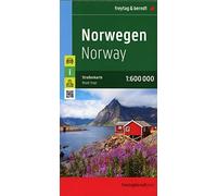 Norway Road Map: Wegenkaart 1:600 000