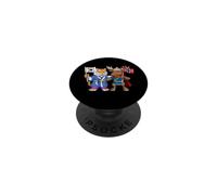 Norway South Korean Flag Norwegian Korean Roots PopSockets Adhesive PopGrip