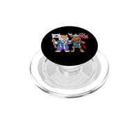 Norway South Korean Flag Norwegian Korean Roots PopSockets PopGrip for MagSafe
