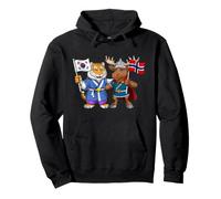 Norway South Korean Flag Norwegian Korean Roots Pullover Hoodie