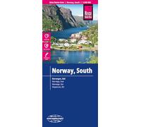 Norway south Map 1:500,000 scale - Waterproof and with real photos (World Mapping Project)