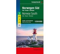 Norway South Road and Leisure Map: wegenkaart (F&B Wegenkaarten)