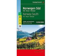 Norway South: Wegenkaart Schaal 1 : 250.000 (F&B Wegenkaarten)