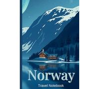 Norway Travel notebook: 6x9" 120 page lined and dotted journal for your Norwegian travels