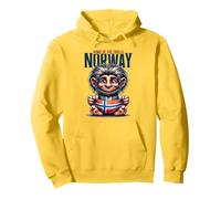 Norway Troll Cute Nordic Funny Scandinavian Myth Creature Pullover Hoodie