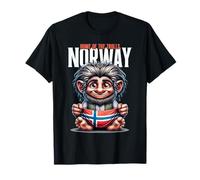Norway Troll Flag Norse Adventure Travel Outdoor Scandinavia T-Shirt