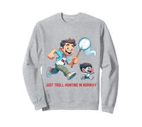 Norway Troll-Hunting Adventure Design Sweatshirt
