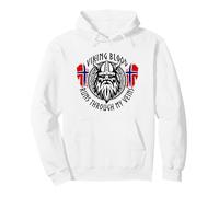 Norway Viking Norwegian Flag Scandinavia Norse Heritage Pullover Hoodie