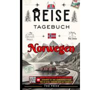 Norwegen Reisetagebuch mit Video-QR-Codes: Persönliches Reisebuch zum Ausfüllen für Camping, Wohnmobilreisen, Wandern, Angeln und Roadtrips - das perfekte Urlaubssouvenir