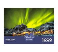 Norwegian Aurora 1000 Piece Jigsaw Puzzle for Family - Fun Challenge for Adults & Kids, A Great Gift And Interactive Home Decor Project 52x38cm/1000pcs