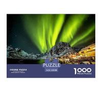 Norwegian Aurora 1000 Piece Jigsaw Puzzle for Family - Fun Challenge for Adults & Kids, A Great Gift And Interactive Home Decor Project 52x38cm/1000pcs