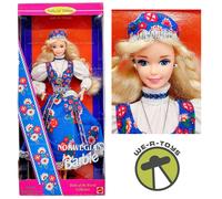 Norwegian Barbie Dolls of the World Collection 1995 Mattel 14450