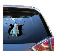 Norwegian Blue Parrot Decals Walls Parrot Head Stickers Bird Decals Vynl Cars Decals for New Driver Cute Bumber SUV Decal