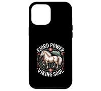Norwegian Fjord Horse "Fjord Power Viking Soul" Case for iPhone 12 Pro Max